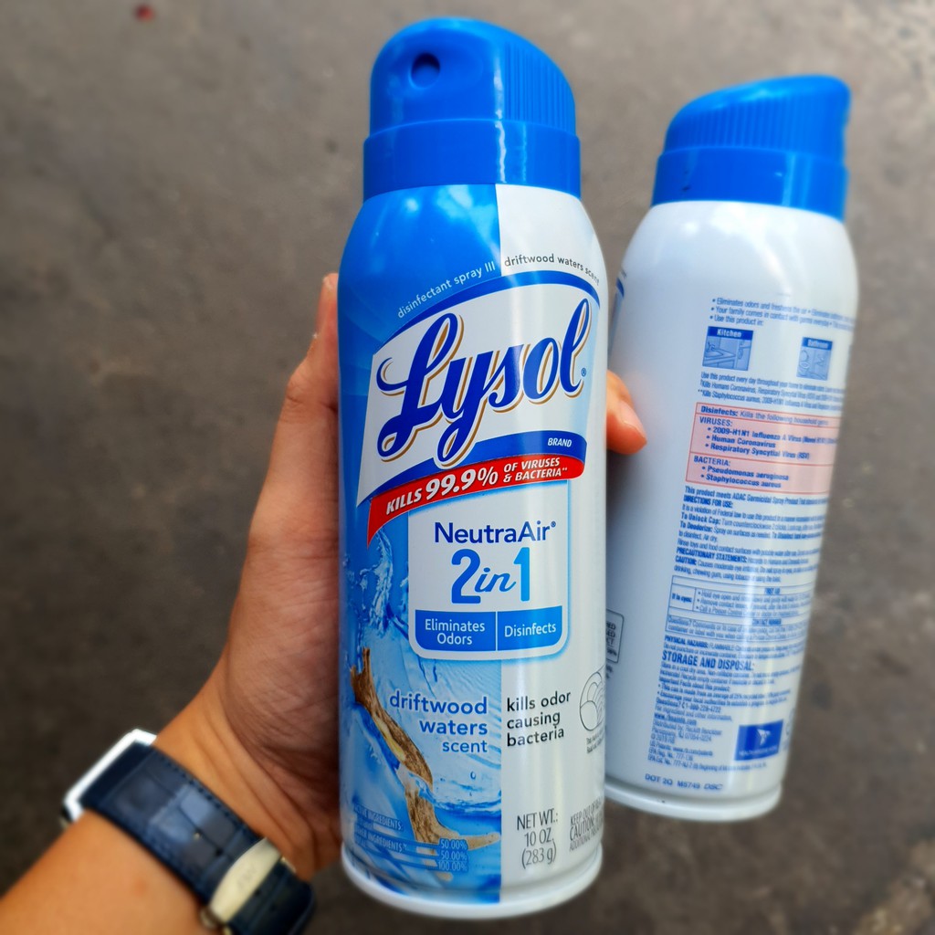 Lysol xịt phòng Neutra Air 2 in 1 khử trùng khử mùi ( hàng Mỹ )