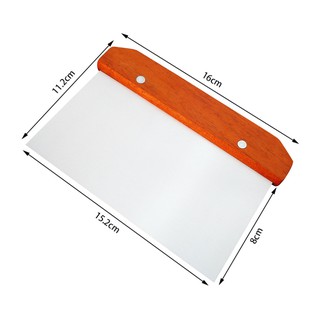 Cắt, Vét Bột, Sủi Bột, Inox, Cán Gỗ
