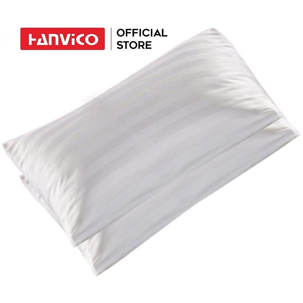 Đôi vỏ gối khách sạn HANVICO vải 100% Cotton cao cấp ( 2 cái )