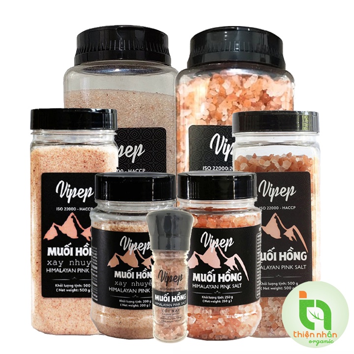 Muối hồng Himalaya Vipep các loại - Pink Salt