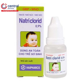 Natri Clorid 0.9% 8ml Haipharco