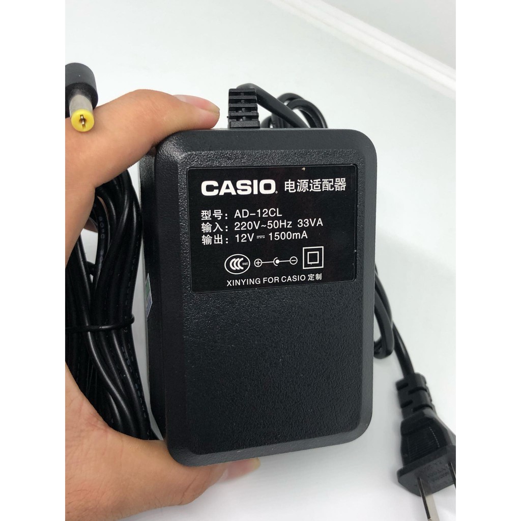 Adapter đàn organ casio CT 625 12V 1500MA HÀNG CAO CẤP