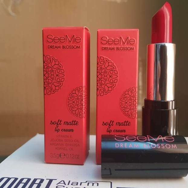 SON LÌ DƯỠNG MÔI Soft Matte Lip Cream SEEME