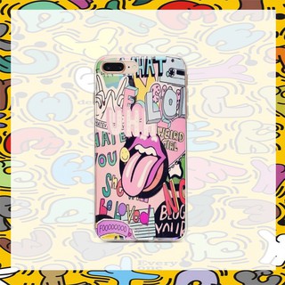 Ốp điện thoại họa tiết graffiti cho Samsung Galaxy Note 10 lite Note10 Plus 10+ Note 9 Note 8 Note 5 Note 4 Note 3 Not