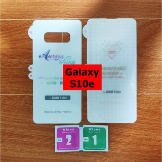 2 miếng dán ppf mặt trước / sau samsung galaxy s10e/ s10 lite