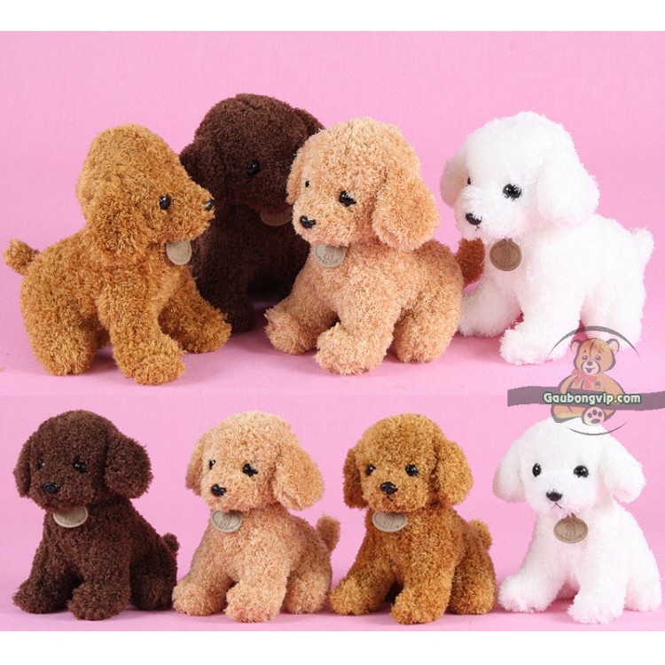 Chó bông Poodle 15cm