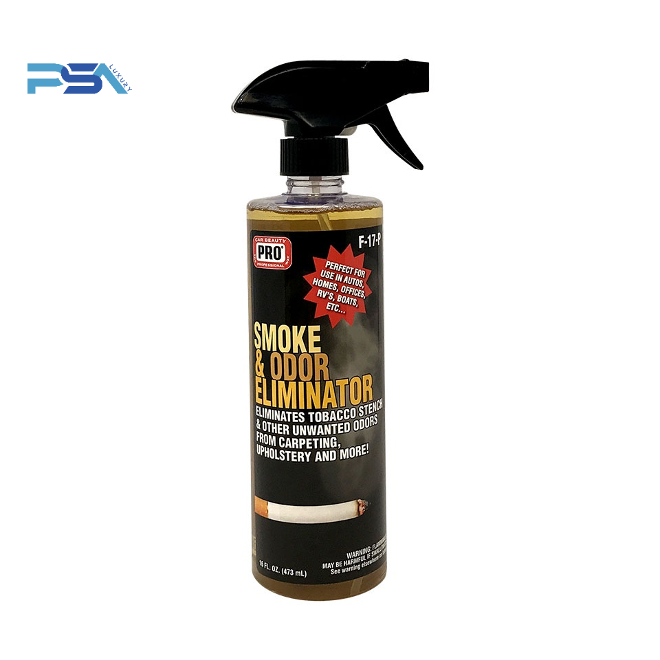 Dung dịch khử mùi thuốc lá và mùi nội thất - Smoke & Odor Eliminator (F17P) - Nhập khẩu Mỹ - PSA Luxury