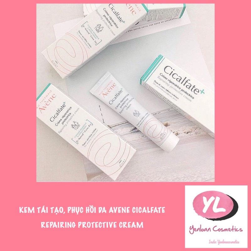 Kem dưỡng tái tạo hồi phục da Avene Cicalfate Repair Cream 40ml, 100ml