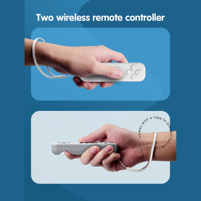 Máy Chơi Game Không Dây Blg Tích Hợp 830 Trò Chơi Cổ Điển