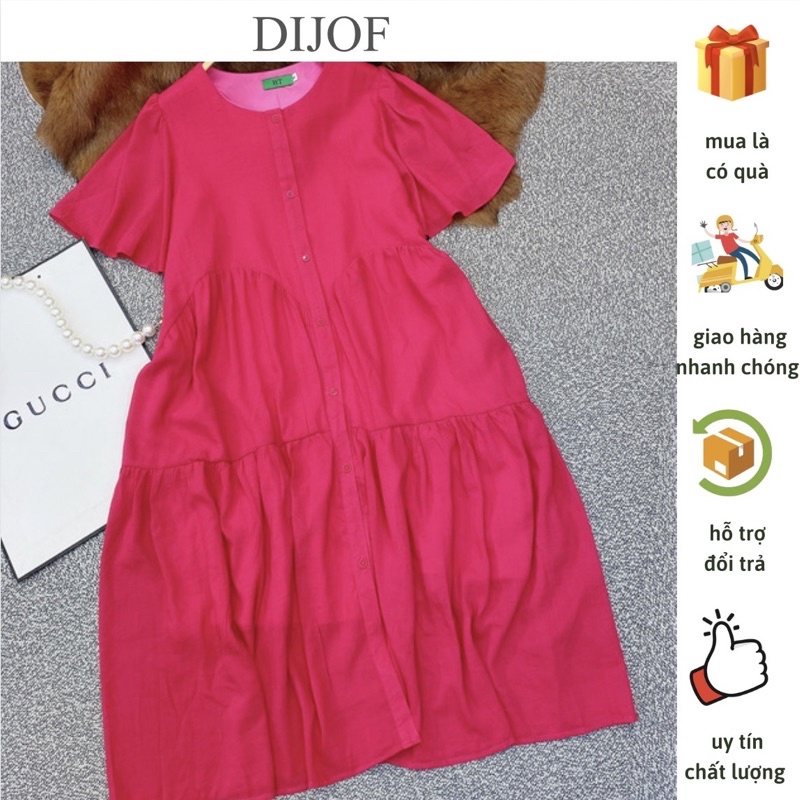 Đầm babydoll dáng dài, váy suông form rộng tay cánh tiên chất vải cao cấp hàng loại 1