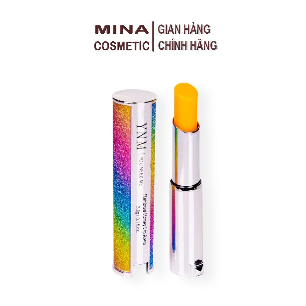 Son Dưỡng Môi Hàn Quốc Đổi Màu YNM Rainbow Honey Lip Balm, son dưỡng môi từ mật ong giúp môi min màng - Mina.cosmetic1