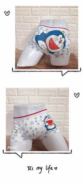Quần lót nam đủ mẫu hoạt hình chất cotton co dãn 4 chiều.