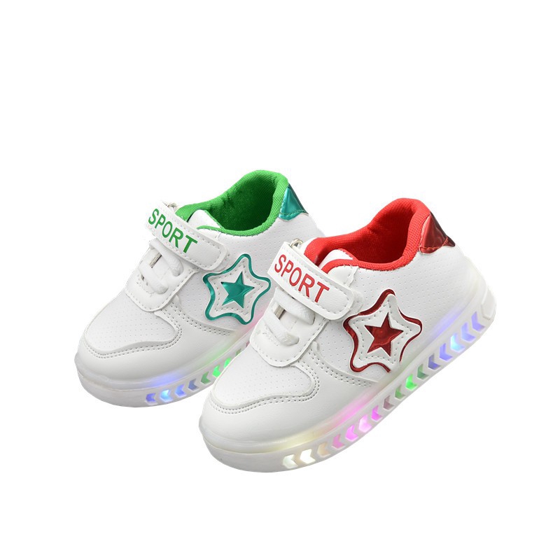 Giày thể thao đế mềm có đèn LED chất lượng dành cho bé