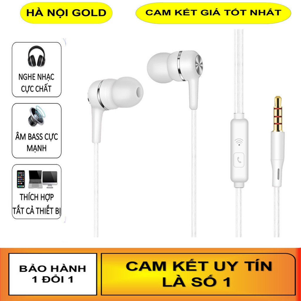 Tai Nghe Nhét Tai , Tai Nghe Nhét Tai Earphone X-4 Super Bass (Nhiều Màu), Tai Nghe Nhét Tai Nhiều M