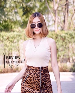 G01. 215. ÁO LEN KHOÁ CỔ YẾM