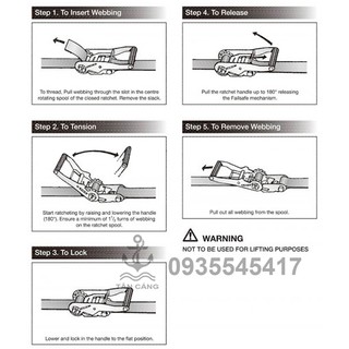Dây đai chằng hàng 10 M