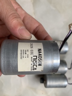 Motor NISCA 12-24v DC 6300 vòng/phút
