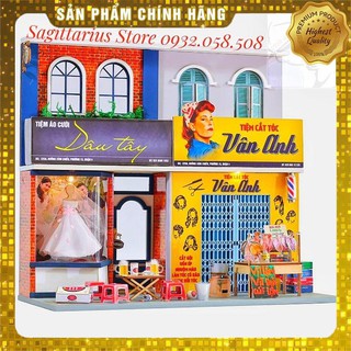 [Hot] Mô Hình Lắp Ráp " Quán Nhậu Lề Đường " Sài Gòn Xưa - AD04 ( Tặng keo SILIGLUE 30ML ) [ Có Sẵn ]