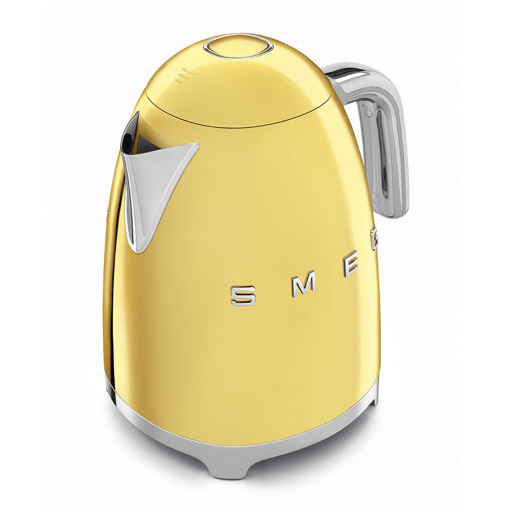 Ấm siêu tốc Smeg không chỉnh nhiệt màu vàng gold