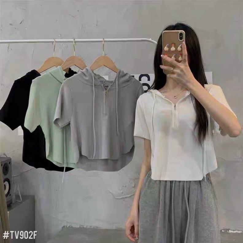 🛑🛑ÁO LEN MOTOLOGHI VẠT TÔM CÓ MŨ KHOÁ NGỰC _V3TSHOP