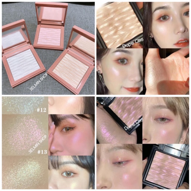 Phấn Bắt Sáng Highlight Dupe Clio, Fenty - Nhũ Bắt Sáng Highlighter Fairy