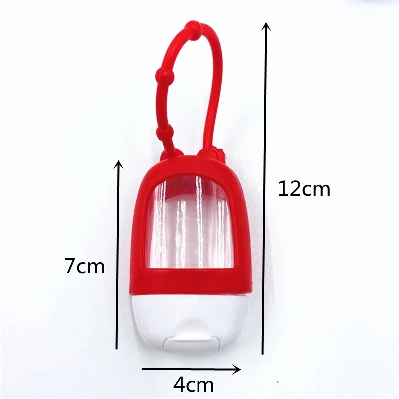 Chai chiết nước hoa mini nắp lật bằng silicon 30ml thiết kế nhỏ gọn dễ thương tiện dụng mang theo du lịch