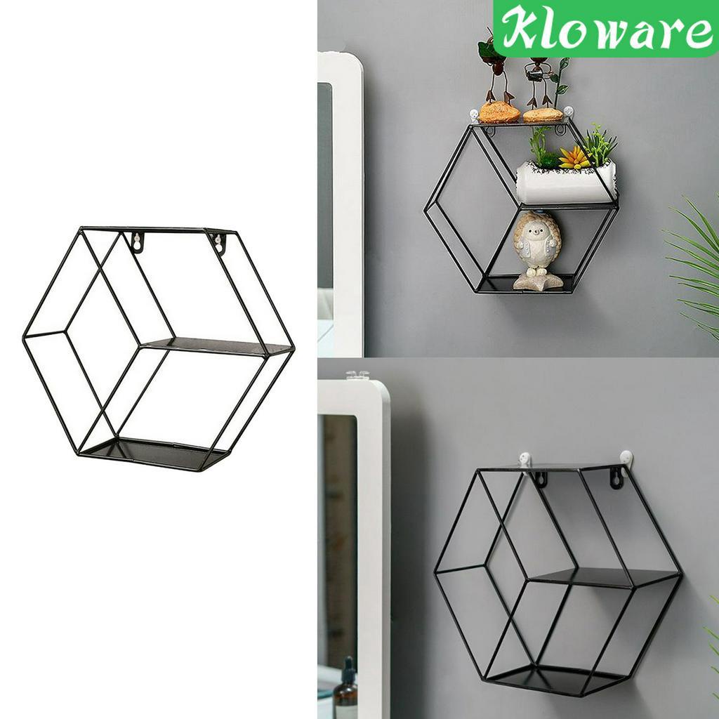 Kệ Sắt Nổi Treo Tường Trang Trí Phòng Khách / Bếp