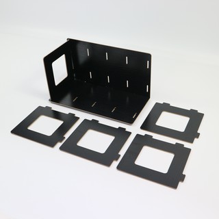 Khay Gỗ Vuông 4 Ngăn Dụng Cụ Lưu Trữ Giấy Tờ KS-118