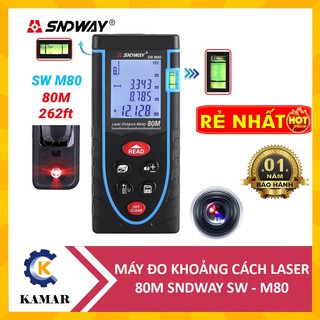 Máy Đo Khoảng Cách Laser 80m SW-M80 SNDWAY