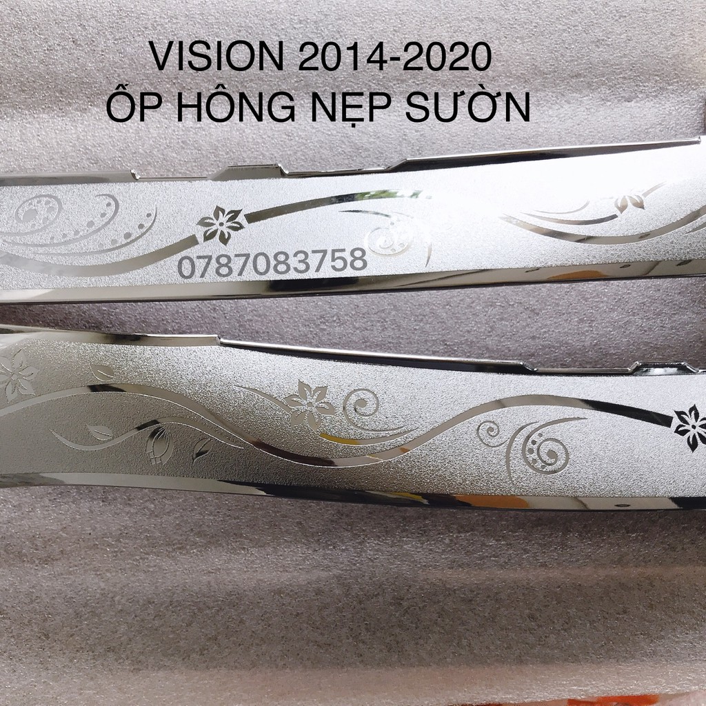 Ốp hông vision , nẹp sườn vision xi mạ crom