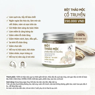 [SAM NATURAL] BỘT THẢO MỘC CỔ TRUYỀN
