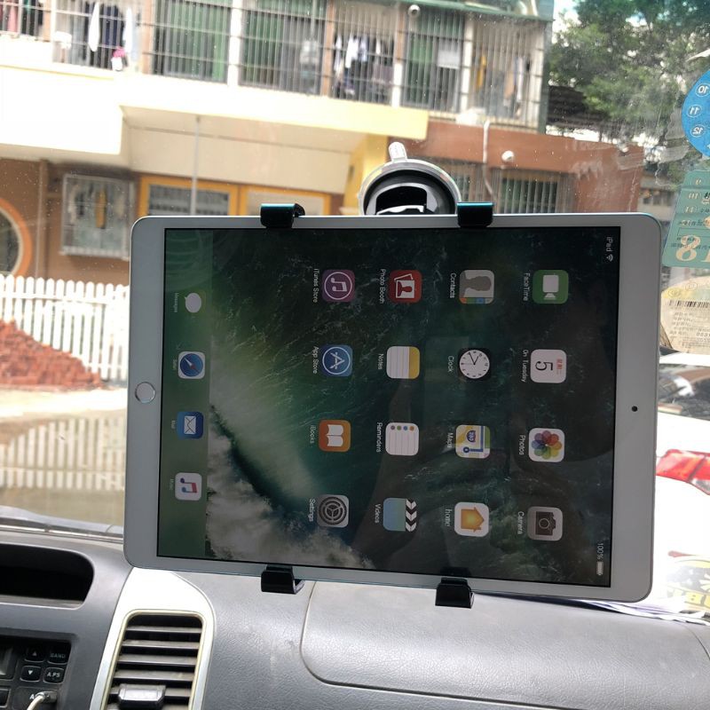 Khung đỡ máy tính bảng iPad Xiaomi cỡ 7-11inch gắn cho bảng điều khiển xe ô tô