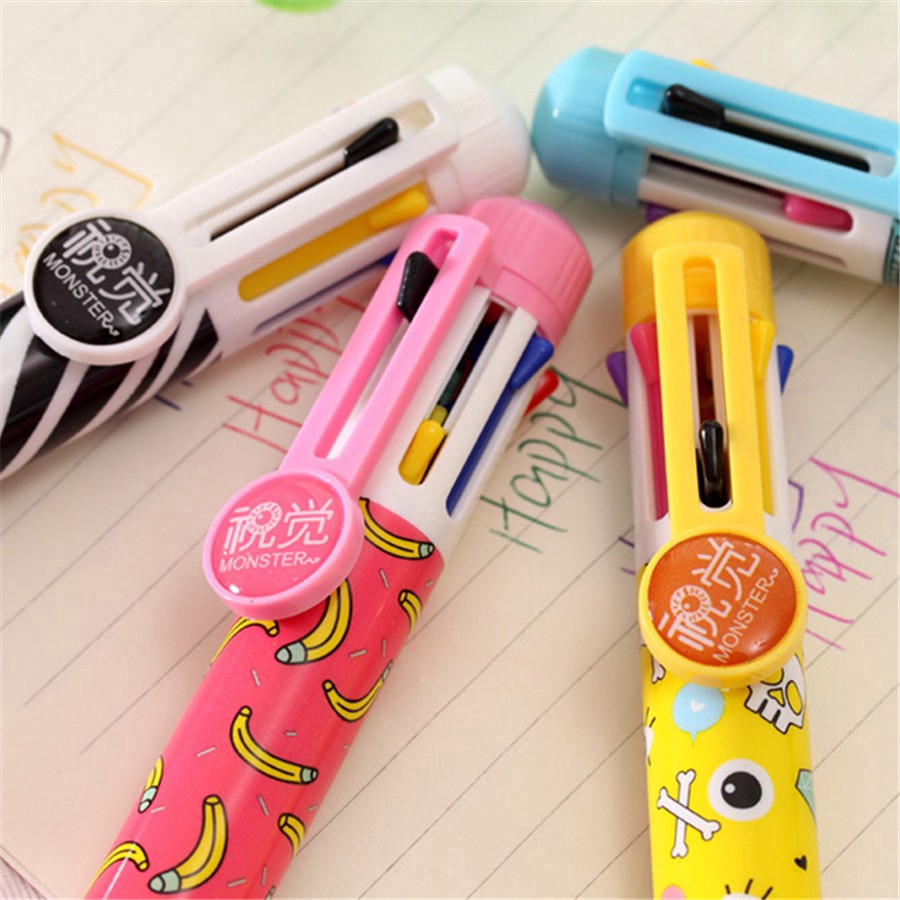 Bút bi nhiều màu 8 trong 1