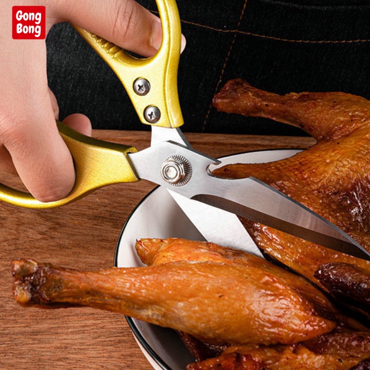 Kéo cắt gà SK5 Nhật đa năng cắt xương thịt cứng bền mã đẹp hàng chuẩn tiện ích gia dụng bếp