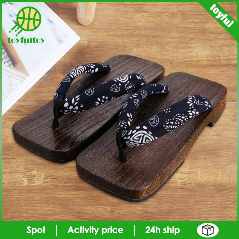 Guốc Gỗ Thoải Mái Phong Cách Nhật Bản Cho Nam Và Nữ # 40