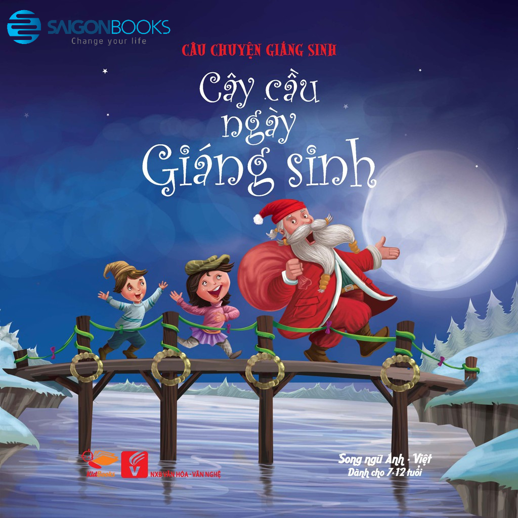 SÁCH -Câu chuyện giáng sinh (Song Ngữ Anh - Việt) - Tác giả Young Angel International, Ấn Độ