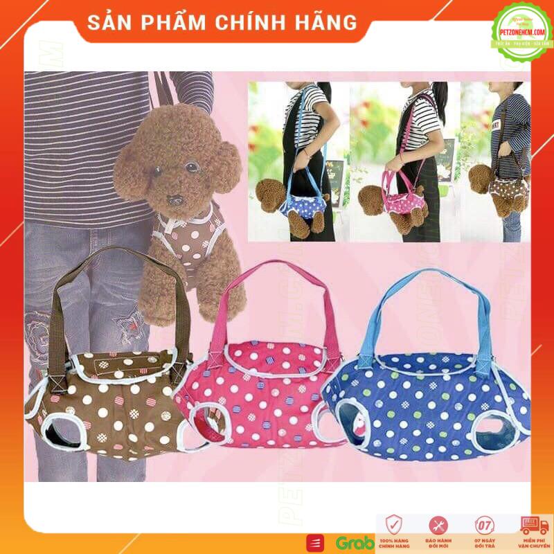 Túi xách cho chó mèo  FREESHIP 70K   tiện lợi | mỏng nhẹ | dễ vệ sinh | vừa từ 1kg - 5kg| PetZoneHCM