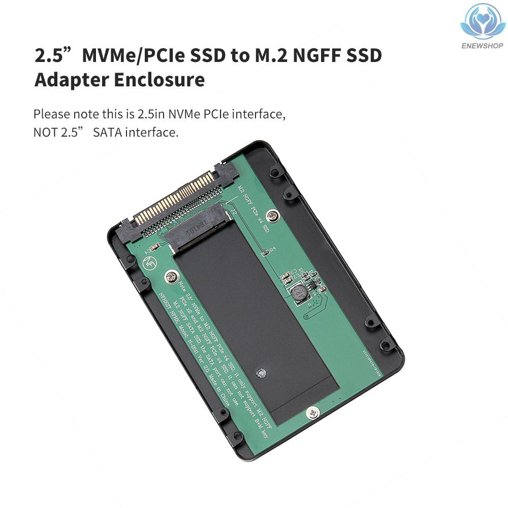 Bo Mạch Chuyển Đổi 2.5in Nvme / Pci-E Ssd Sang M.2 Ngff Pcie X4 Ssd