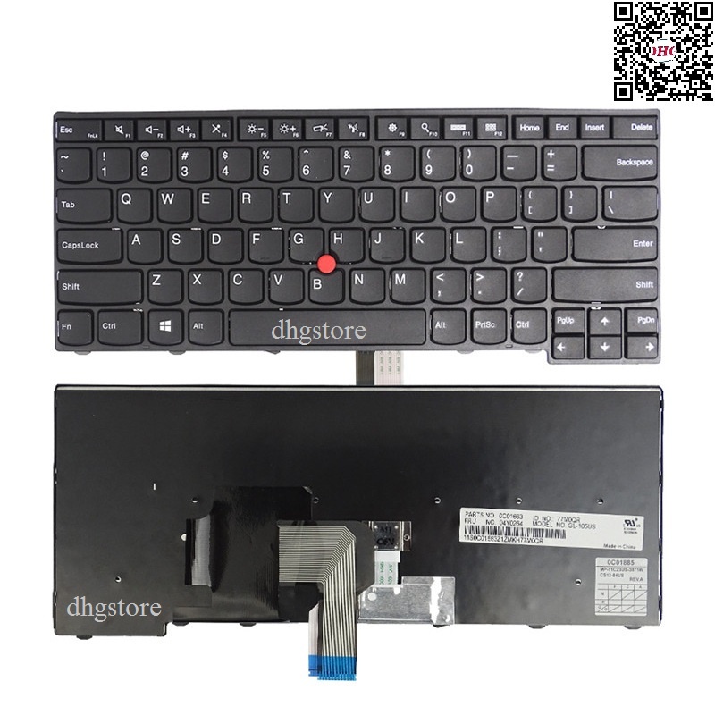 Bàn phím laptop Lenovo Thinkpad T431, T431S, T440, T440P, T440S,T450, T450S, T460, E431, E440, L440 L450 L460 L460 L470