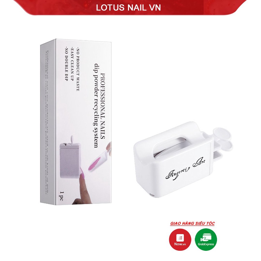 Khay hứng đá rắc nail, khay đựng nhũ rắc móng tiện lợi