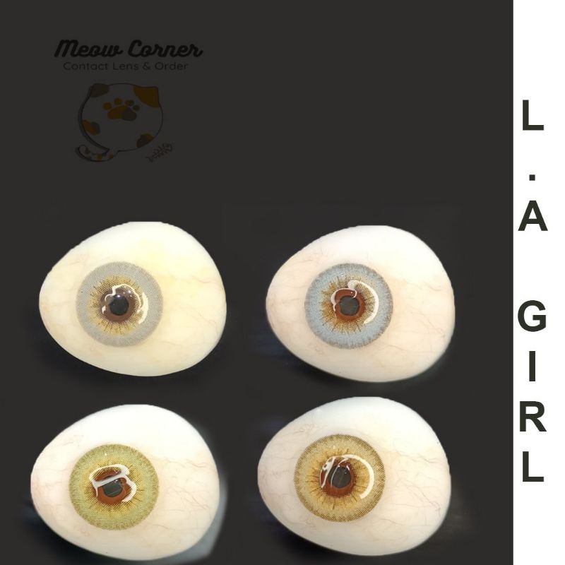 lens tây mẫu L.A girl đủ độ cận