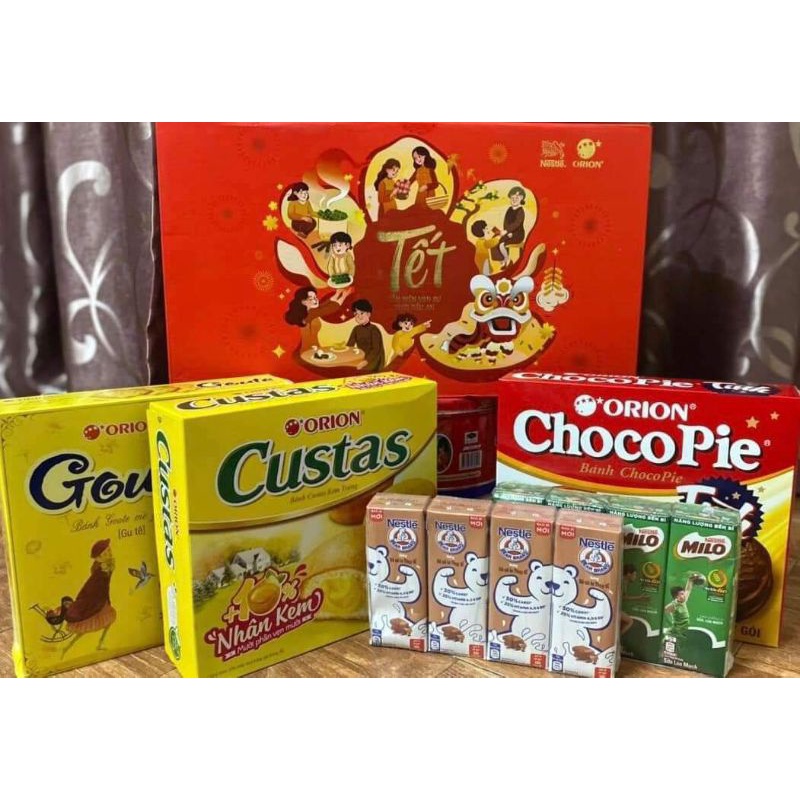 Hộp Quà Tết Orion HAMPER TẾT 2 (5 món).. | BigBuy360 - bigbuy360.vn