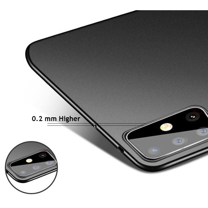 Ốp điện thoại PC cứng siêu mỏng mặt nhám chống sốc cho Samsung Galaxy A51 A71