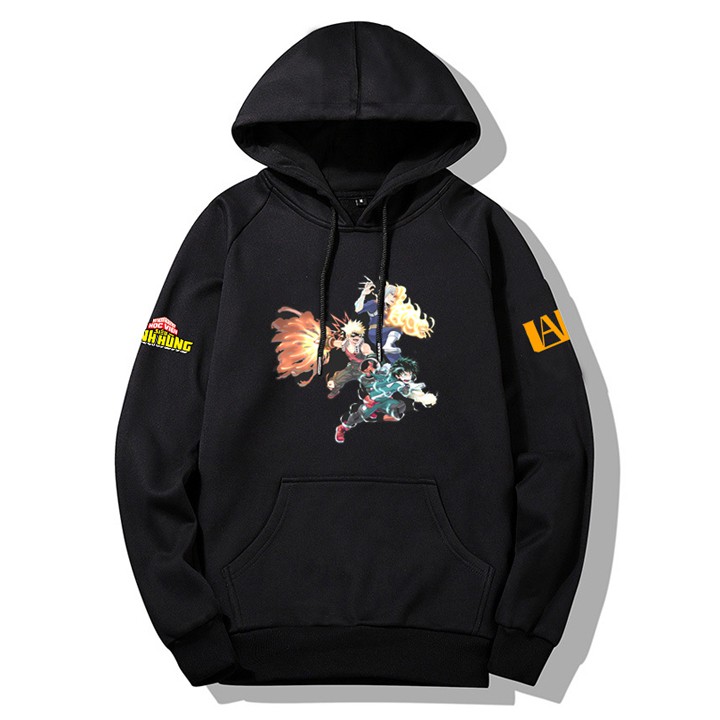 Mẫu Mới - Áo Hoodie Nỉ Nam Học Viện Anh Hùng Cao Cấp Hot Trend 2020