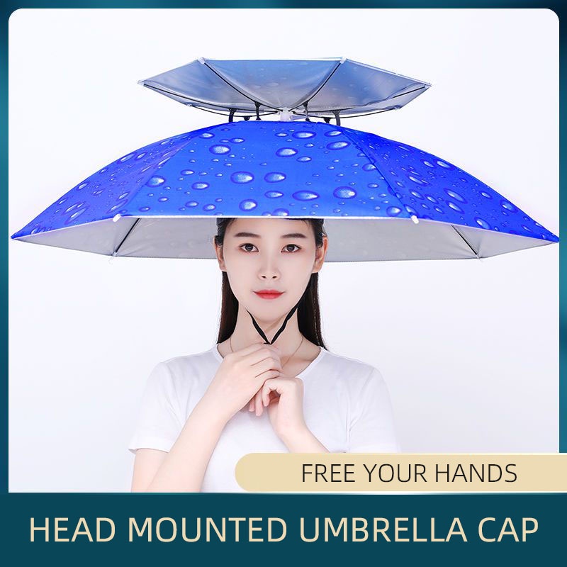 Dù Chống Nắng Hai Lớp Thoáng Khí Tiện Lợi Dễ Sử Dụng