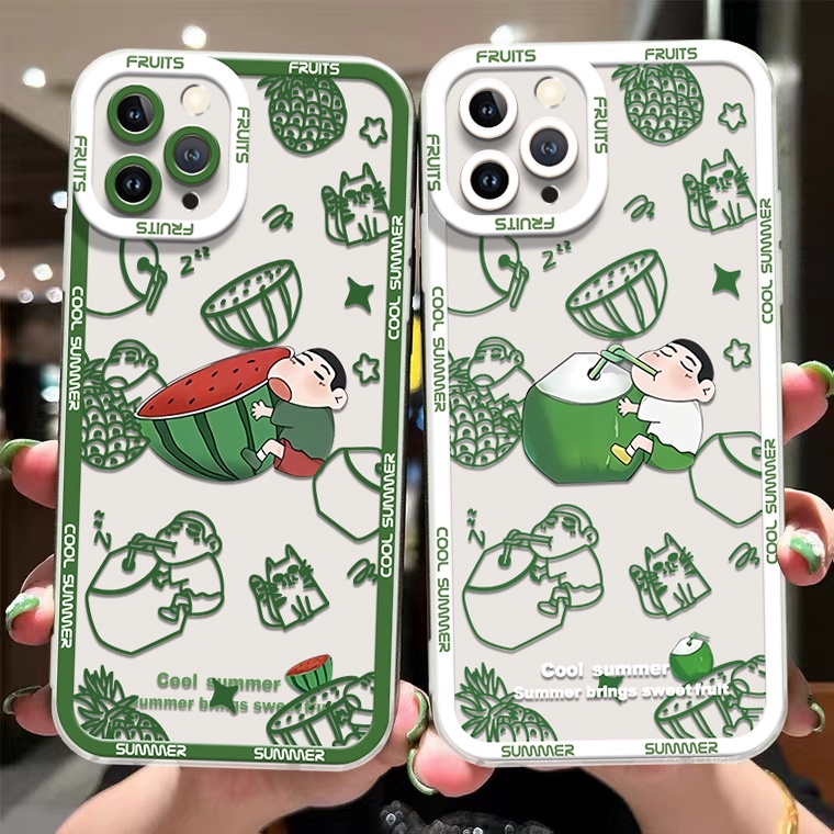 Ốp Điện Thoại TPU Dẻo Trong Suốt Họa Tiết Hoạt Hình Dễ Thương Cho IPhone 14 12 13 6 6S 7 8 Plus X XS XR 11 Pro Max