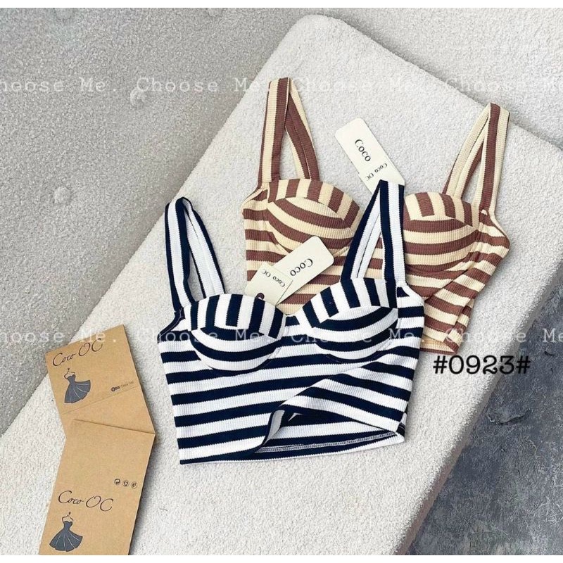 [BÁN CHẠY] Áo hai dây mod ngực vải cát hàn UK121120