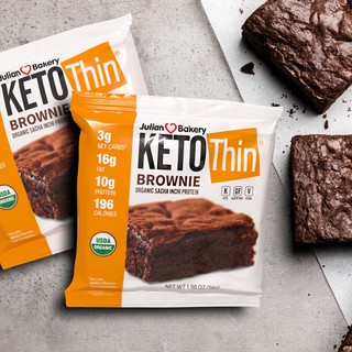 [USA - Keto Organic Brownie] Bánh brownie mềm Keto JULIAN BAKERY