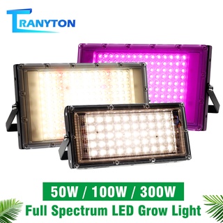 Đèn Led Trồng Cây  Kích Thích Tăng Trưởng Cho Cây Trồng 50W 100W 300W với chân máy