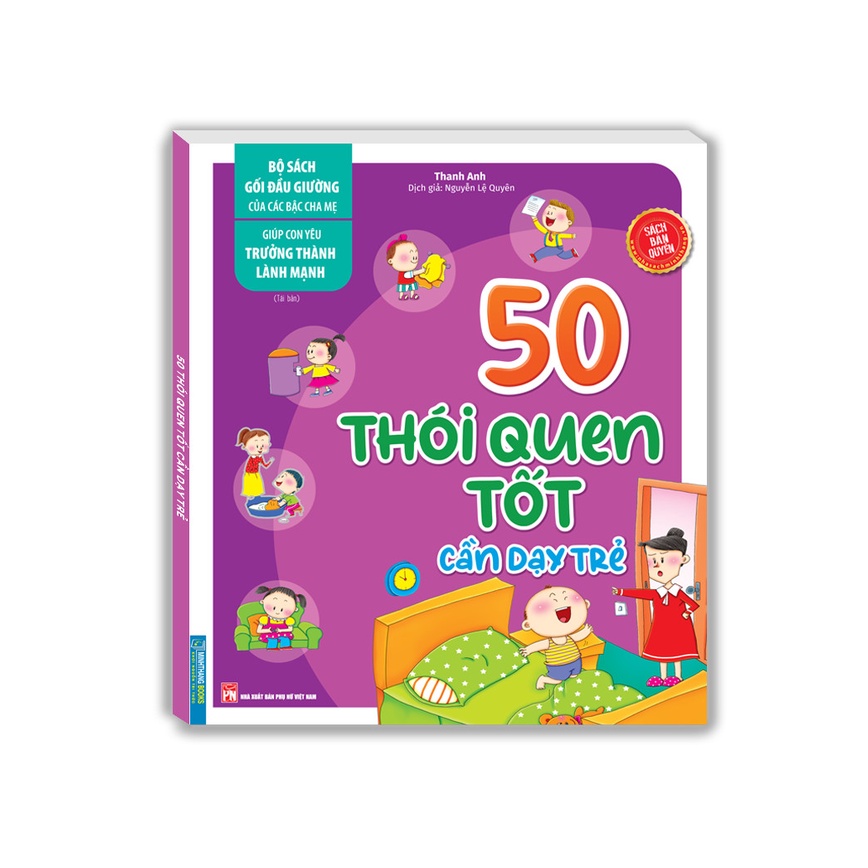 Sách - 50 Thói Quen Tốt Cần Dạy Trẻ (bìa mềm)